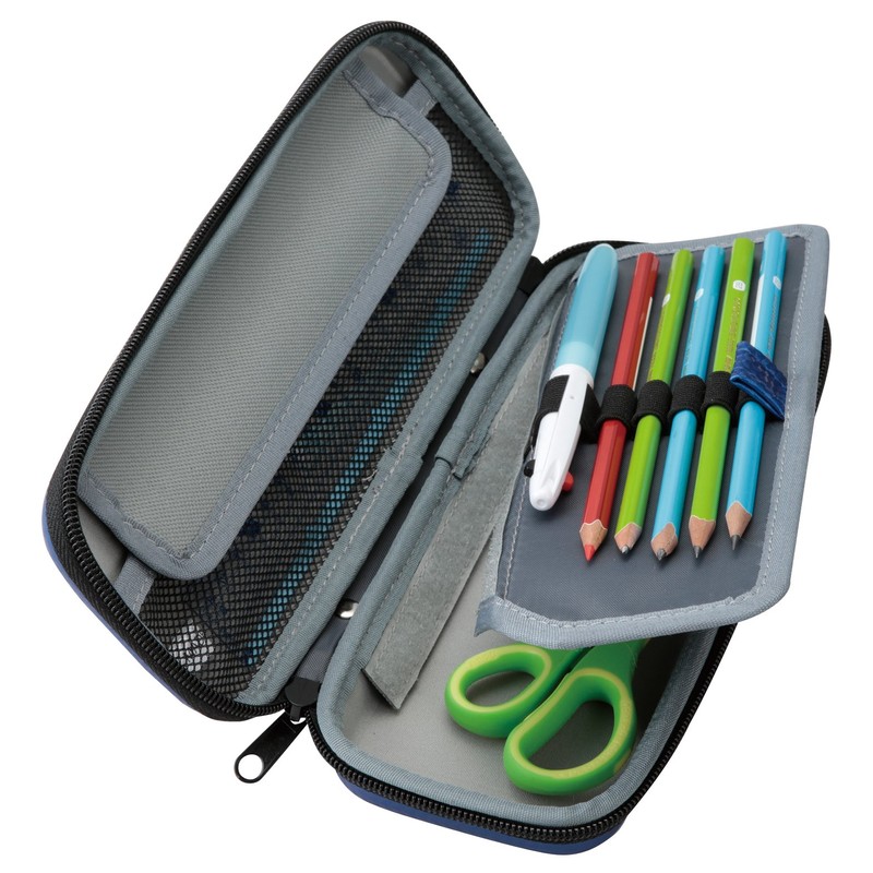 Raymay Fujii FSB150R Pencil Case, Large Capacity, Top Liner, EVA,