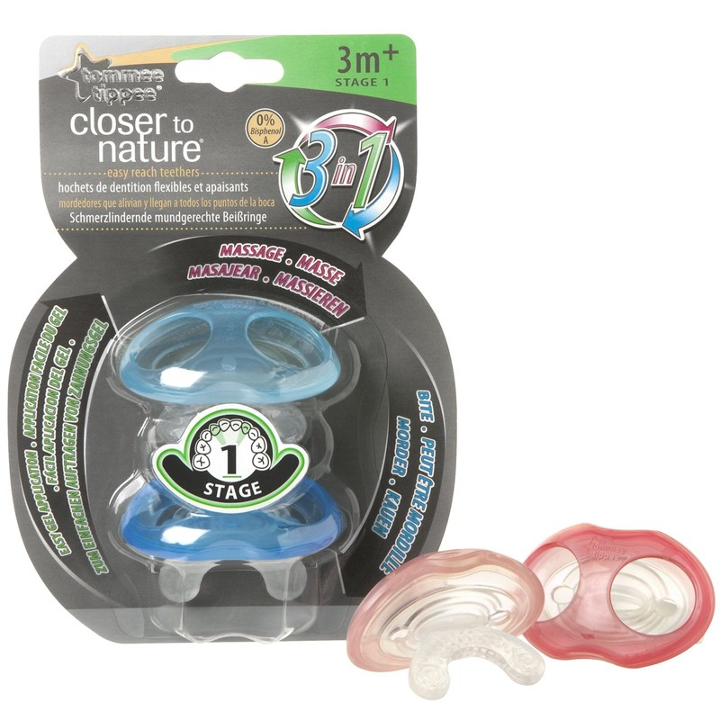 Tommee Tippee closer to nature Cooling Teether in Palate Shape
