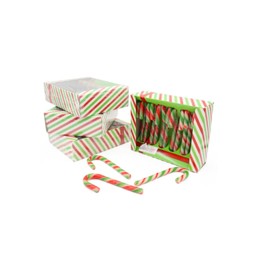 Indulge in Festive Delight with Bonds of London Mint Candy Canes Multipack - 4 Boxes, 144g each (Total 576g)