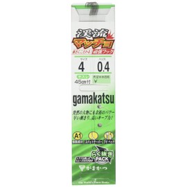 Gamakatsu A1 Stream Hook with Thread Macho Tea No. 4 - Harris 0.4 Fishing Hooks