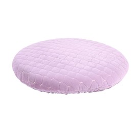 Bifaunvogel 12" Round Seat Cushion Memory Foam Round Stool Cushion with Anti-Slip Bottom Soft Padded Round Chair Covers Pad for Home Kitchen Bar Purple