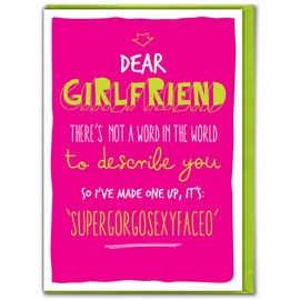 Supergorgosexyfaceo Greeting Card