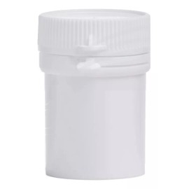 Mexico 50 Frasco, Envase  26x51 Blanco Con Tapa Securitainer