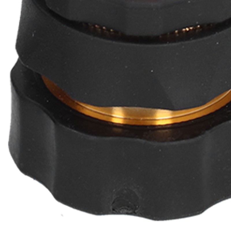 4Pcs Garden Hose Quick Connector Brass High Hardness Durable No