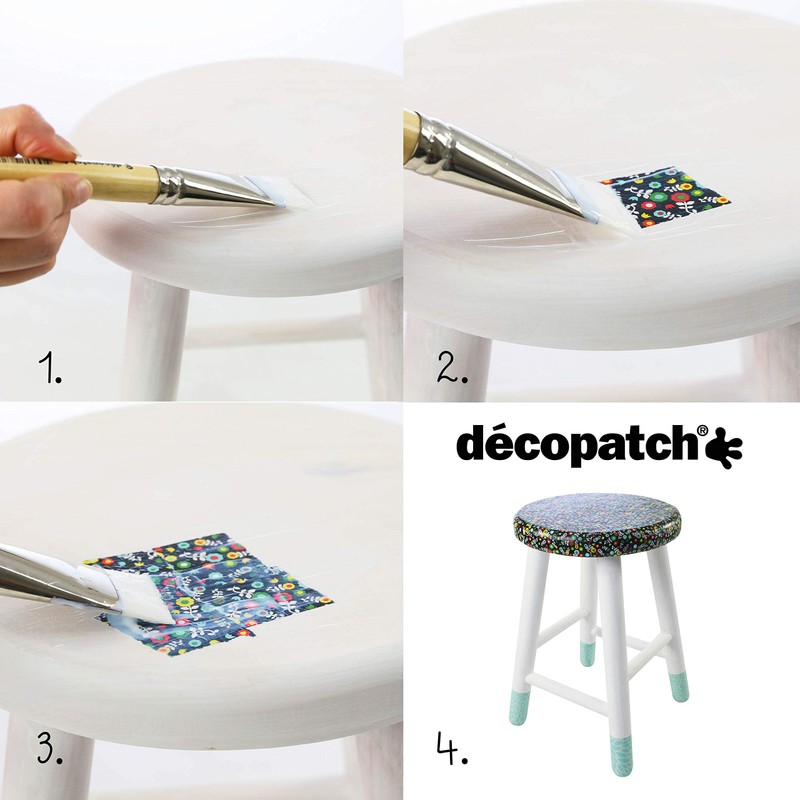 Décopatch - Ref C685O - Flying Pastel Birds Paper Pack