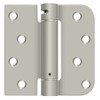 Deltana Dsh4sr515-rh Right Hand Radius Square Spring Hinge, Satin Nickel