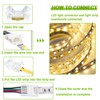 EPLZON EPLZON 4-pin 10mm LED strip connector LED solderless strip