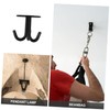 KONTONTY Ceiling Hook Black Stainless Steel Plant Bracket Heavy Duty
