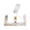 Floral Resin Letter Light Dry Flower and Alphabet Shape LED