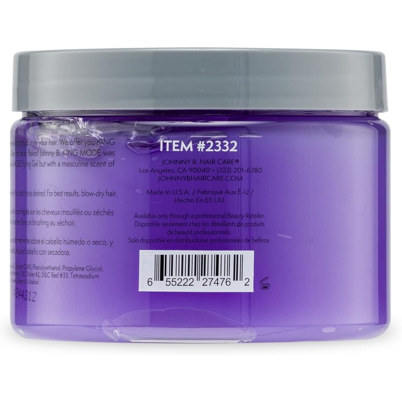 Johnny B Mode King Mode Styling Gel (12 oz)