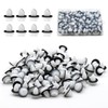 100Pcs Auto Body Fastener Car Trim Clips Universal Car Panel