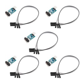 HALJIA 5 x Collision Detection Module Crash Sensor Collision Switch Touch Switch Compatible with Car Robot Arduino Reed Switch Reed Switch