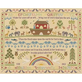 Bothy Threads Counted Cross Stitch Kit - Heirloom Noah's Ark