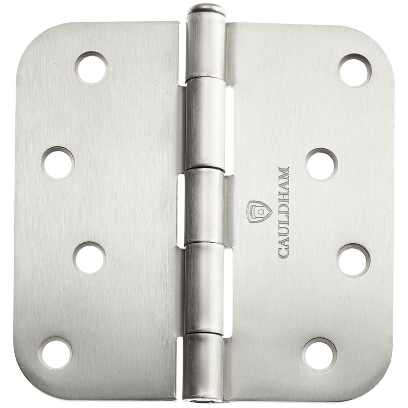 Cauldham (12 Pack) Heavy-Duty 4" Interior Door Hinges with 5/8"