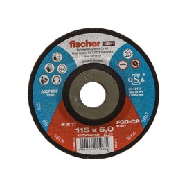 fischer - Roughing Disc FGD-CP 115 x 6 x 22.23, Concrete Grinding Disc, Versatile Disc, High Performance Disc (Pack of 1)