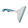 Wenko Squeegee Loano Bathroom and Shower, Light Blue/White, 17 x