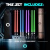 LIGHTSABER CHOPSTICKS LIGHT UP STAR WARS CHOPSTICK LED Glowing Light