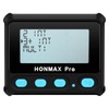 HONMAX 8100 プロフェッショナルインターバルタイマーとストップウォッチ-ブラック。