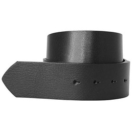 BELTINGER Full Cowhide Leather Belt without Buckle 5 cm Leather Belt for Men Women 50 mm Wide Jeans Belt Made of Leather, black