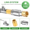 Niuny Tap Extension 1/2 Inch 10 mm Tap Extensions Brass