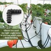 Hose Connector Set for 16 mm Irrigation Systems, Angle Connector