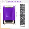 6 Pieces Identity Protection Roller Stamp Privacy Stamp Roll Identity