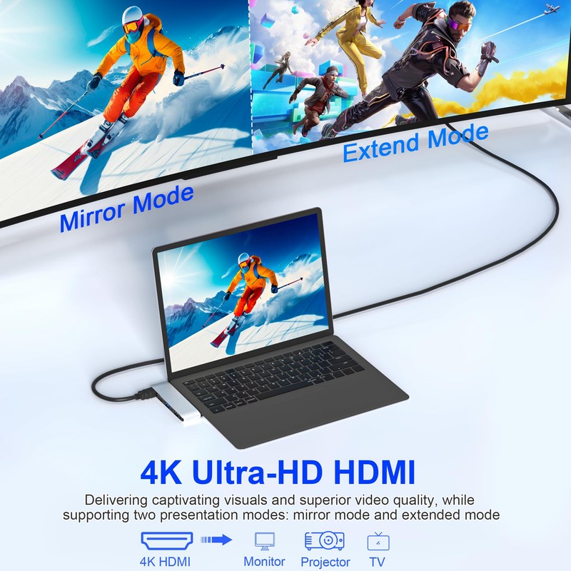 Surface Laptop 5/4/3 Hub Docking Station, Surface Laptop Accesorios (4K@30HZ