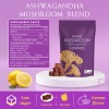 Bunkell 90 pcs Mushroom Gummies with Ashwagandha, Functional Mushroom Gummies