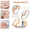 Heromor Invisible Ring Size Adjuster Set - 22 Pieces |