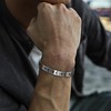 SIPURIS Sun Moon and Star Bracelet Stainless Steel Bangle Solar