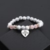 KUIYAI First Communion Gift Goddaughter Bracelet Bapitism Pearl Bracelet Knot