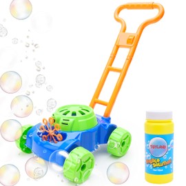 Toyland® Lawn Bubble Mower Push Along Lawn Mower - Toy for Outdoor & Garden Play