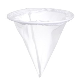 uxcell 60 Mesh Paint Filter Bag 7" Dia Cone Shape Nylon Strainer for Filtering Paint, Gasoline, Fuel, Home Brewing