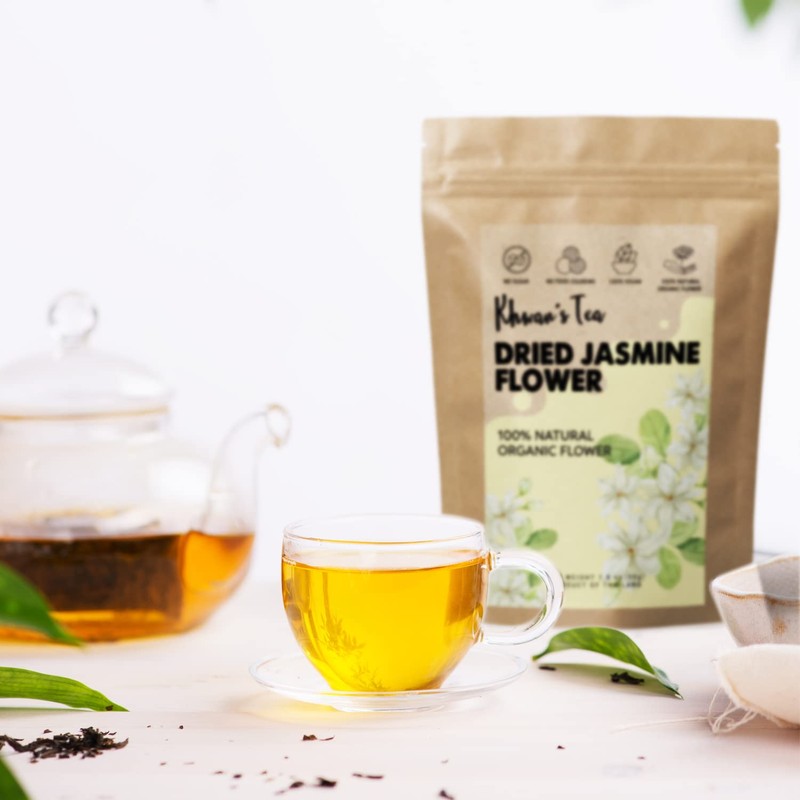 Pure Dried Jasmine Flower Buds Petals Herbal Decaf Tea 1.76