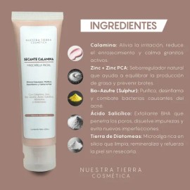 Mascarilla Facial Secante, Matificante Y Calmante 100grs Cutis Graso/mixto/acnéico