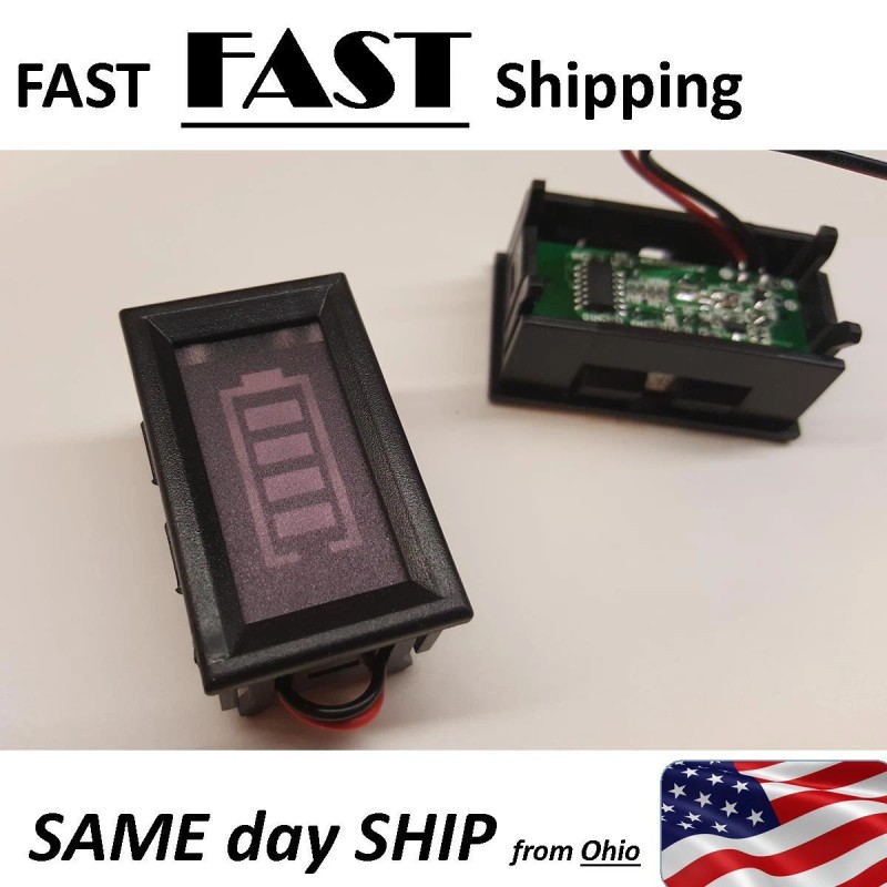 car audio amplifier battery level meter - easy 2 wire