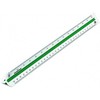 Rumold 150/150KE/DIN/30 Triangular Architect's Scale 30 cm Engineer DIN Plastic