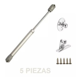 Herrajes Guerrero Piston Amortiguador De Gas Para Puertas Alacena 5 Piezas
