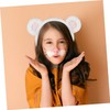 Outanaya Lightweight Bear Headband Smooth Surface Cute Bear Ears for