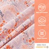 JSD 6 Piece Pink Paisley Sheet Set Queen Size, Floral