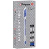 Platignum S-Tixx Blue Ballpoint Pen [Pack of 12] Soft Grip