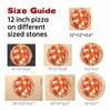 ROCKSHEAT Pizza Stone, 12"x12" Square Pizza Stone for Oven Grill