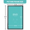 LaVie Home 11x17 Picture Frame for Wall Display, 11x17 Black