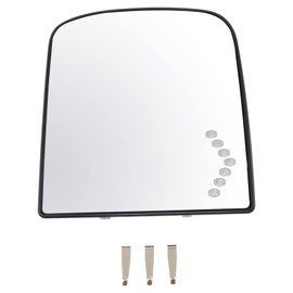Trail Ridge Towing Upper Mirror Glass with Backing Plate Heated Signal RH for GM