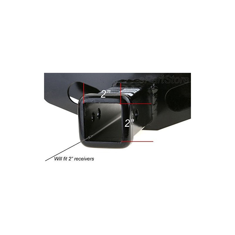 American Black Flag Metal Hitch Cover (Fit 2" Receiver, Black