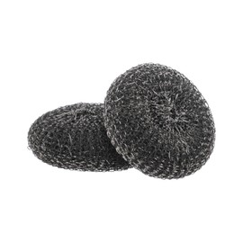 Superio Stainless Steel Scourer Refills Grill Brush Replacement 2 Pack