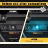 Wuyaoyao 4PCS USB LED Car Interior Atmosphere Lamp, Plug-in USB