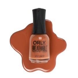 Orly Nail Polish 'Sienna Suede' | Golden Caramel Creme Nail Lacquer from Breathable FLAWLESS Collection | 0.6fl oz