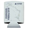 Coastal Classics Eleuthera Bahamas Nautical Chart Can Cooler (4-Pack)