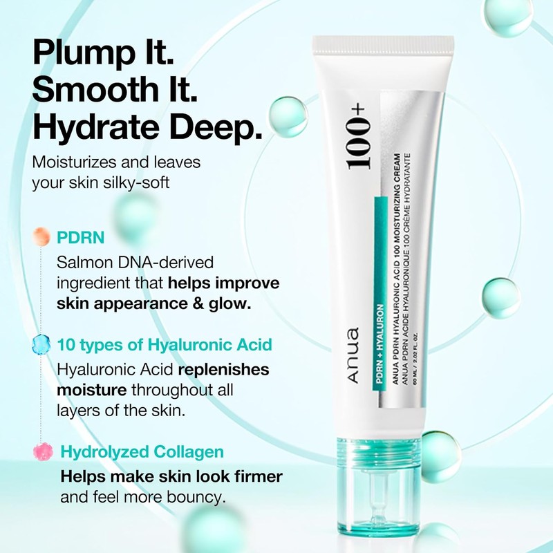 Anua [Anua]PDRN Hyaluronic Acid 100 Moisturizing Cream 60ml